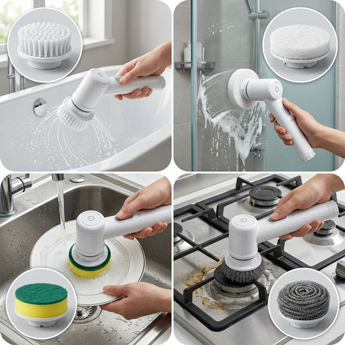 Cordless Spin Scrubber